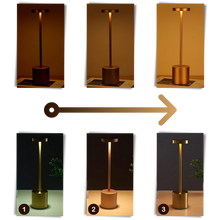 Carica l&#39;immagine nel visualizzatore di Gallery, Lampada da tavolo ricaricabile senza fili - Ozerty
