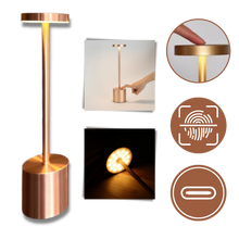 Carica l&#39;immagine nel visualizzatore di Gallery, Lampada da tavolo ricaricabile senza fili - Ozerty
