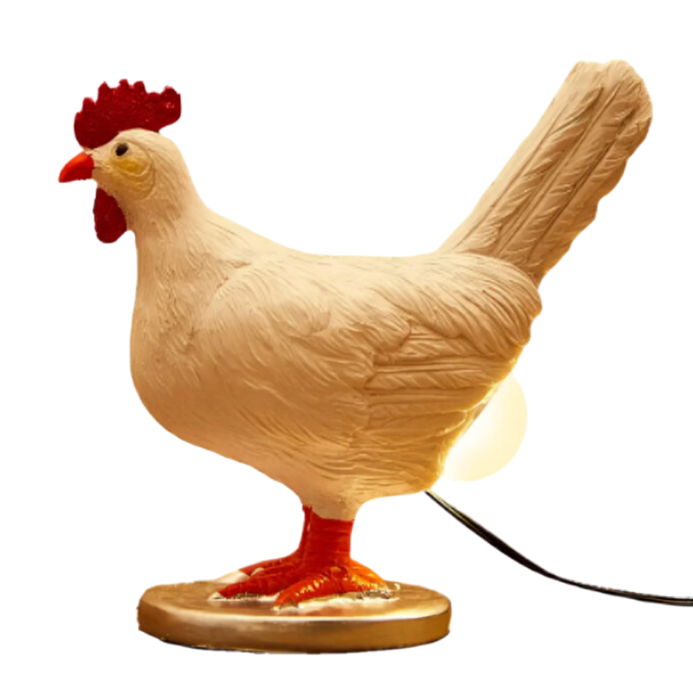 Lampada accogliente a forma di uovo di gallina - Ozerty