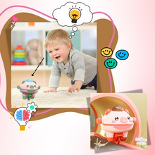 Carica l&#39;immagine nel visualizzatore di Gallery, Maialino in monociclo giocattolo - Ozerty
