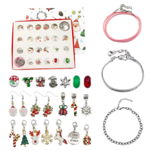 Carica l&#39;immagine nel visualizzatore di Gallery, Calendario dell&#39;Avvento 24 Giorni con Gioielli Fai-da-Te -Rosa - Ozerty
