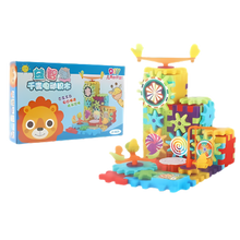 Carica l&#39;immagine nel visualizzatore di Gallery, Blocchi da costruzione educativi a doppio funzionamento -Leone - Ozerty
