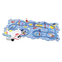 Carica l'immagine nel visualizzatore di Gallery, Set di piste educative per auto elettriche -Spazio/15 Pezzi - Ozerty
