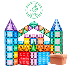 Carica l&#39;immagine nel visualizzatore di Gallery, Blocchi da costruzione magnetici educativi - Ozerty
