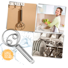 Carica l&#39;immagine nel visualizzatore di Gallery, Frusta per impasto danese in acciaio inossidabile - Ozerty
