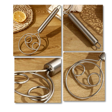 Carica l&#39;immagine nel visualizzatore di Gallery, Frusta per impasto danese in acciaio inossidabile - Ozerty
