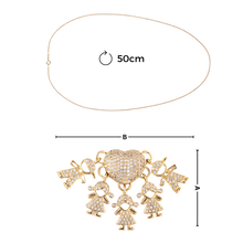 Carica l&#39;immagine nel visualizzatore di Gallery, Elegante collana con charm per la mamma - Ozerty
