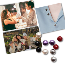 Carica l&#39;immagine nel visualizzatore di Gallery, Eleganti spille a bottone senza cuciture - Ozerty
