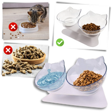 Carica l&#39;immagine nel visualizzatore di Gallery, Ciotola comfort rialzata per gatti - Ozerty
