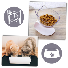 Carica l&#39;immagine nel visualizzatore di Gallery, Ciotola comfort rialzata per gatti - Ozerty
