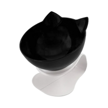 Carica l&#39;immagine nel visualizzatore di Gallery, Ciotola comfort rialzata per gatti -Nero/Singolo - Ozerty

