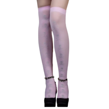 Carica l&#39;immagine nel visualizzatore di Gallery, Calze Compressori con Design Festivi per Halloween -Scheletro bianco - Ozerty
