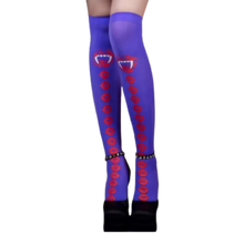 Carica l&#39;immagine nel visualizzatore di Gallery, Calze Compressori con Design Festivi per Halloween -Passeggiate stregate - Ozerty
