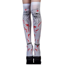 Carica l&#39;immagine nel visualizzatore di Gallery, Calze Compressori con Design Festivi per Halloween -Ombra velenosa - Ozerty
