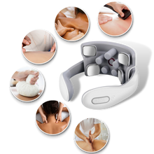 Carica l&#39;immagine nel visualizzatore di Gallery, Massaggiatore per collo e spalle a quattro teste - Ozerty
