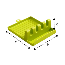 Carica l&#39;immagine nel visualizzatore di Gallery, Porta Spatole Antiscivolo a Quattro Scomparti - Ozerty
