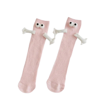 Carica l&#39;immagine nel visualizzatore di Gallery, Divertenti calzini con mani magnetiche -Rosa/Taglia unica - Ozerty
