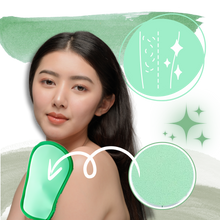 Carica l&#39;immagine nel visualizzatore di Gallery, Guanti per lo scrub del corpo ad esfoliazione delicata - Ozerty
