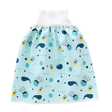 Carica l&#39;immagine nel visualizzatore di Gallery, Pannolini di Stoffa Morbidi e Delicati Anti-Perdita -Avventure oceaniche - Ozerty
