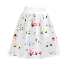 Carica l&#39;immagine nel visualizzatore di Gallery, Pannolini di Stoffa Morbidi e Delicati Anti-Perdita -Treno rosso - Ozerty
