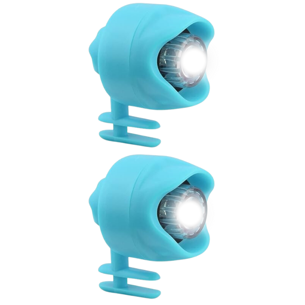 Lampada Impermeabile per Crocs -Blu - Ozerty