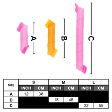 Carica l&#39;immagine nel visualizzatore di Gallery, Kit di rulli per capelli ricci senza calore - Ozerty
