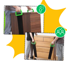 Carica l&#39;immagine nel visualizzatore di Gallery, Cinghie di Sollevamento per Mobili ad Alta Capacità - Ozerty
