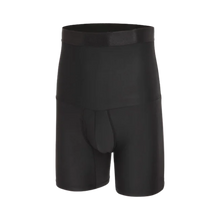 Carica l&#39;immagine nel visualizzatore di Gallery, Pantaloncino snellente a vita alta senza cuciture -Nero/MNero/LNero/XLNero/XXL - Ozerty
