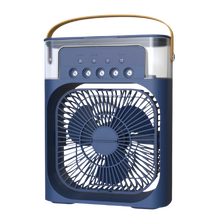 Carica l&#39;immagine nel visualizzatore di Gallery, Condizionatore d&#39;aria portatile piccolo per il raffreddamento idroelettrico -Blu - Ozerty
