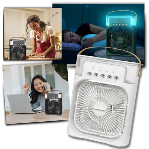 Condizionatore d'aria portatile piccolo per il raffreddamento idroelettrico - Ozerty