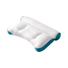 Carica l&#39;immagine nel visualizzatore di Gallery, Cuscino di sostegno cervicale ipoallergenico -Blu - Ozerty
