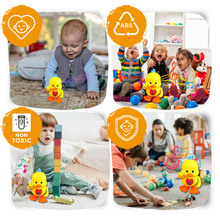 Carica l&#39;immagine nel visualizzatore di Gallery, Giocattolo interattivo con anatra danzante illuminata - Ozerty
