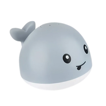 Carica l&#39;immagine nel visualizzatore di Gallery, Balena interattiva da bagno con luci -Grigio - Ozerty
