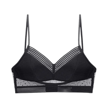 Carica l&#39;immagine nel visualizzatore di Gallery, Reggiseno invisibile in pizzo per uno stile senza cuciture -Nero/SNero/MNero/LNero/XLNero/XXL - Ozerty
