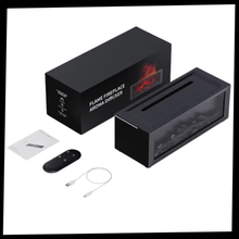 Carica l&#39;immagine nel visualizzatore di Gallery, Diffusore di Oli Essenziali a LED con Simulazione di Camino - Ozerty
