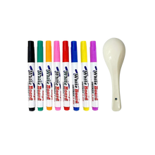 Carica l&#39;immagine nel visualizzatore di Gallery, Set di pennarelli magici ad acqua -8 colori + cucchiaio - Ozerty
