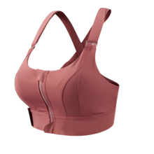 Carica l&#39;immagine nel visualizzatore di Gallery, Reggiseno Sportivo Racerback a Massimo Supporto -Rosso mattone/SRosso mattone/MRosso mattone/LRosso mattone/XLRosso mattone/2XLRosso mattone/3XLRosso mattone/4XLRosso mattone/5XL - Ozerty
