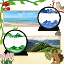 Carica l&#39;immagine nel visualizzatore di Gallery, Quadro Ipnotico di Sabbia in Movimento - Ozerty
