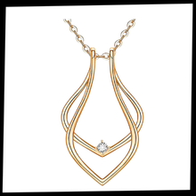 Carica l&#39;immagine nel visualizzatore di Gallery, Ciondolo Porta Anelli Minimalista - Ozerty, 2 in 1 supporto ad anello per telefono - Ozerty
