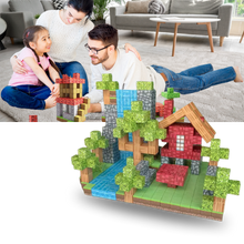 Carica l&#39;immagine nel visualizzatore di Gallery, Blocchi magnetici educativi di Minecraft - Ozerty
