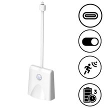 Carica l&#39;immagine nel visualizzatore di Gallery, Luce per WC con Rilevamento di Movimento - Ozerty
