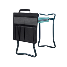 Carica l&#39;immagine nel visualizzatore di Gallery, Inginocchiatoio multiuso per il giardinaggio -Nero - Ozerty
