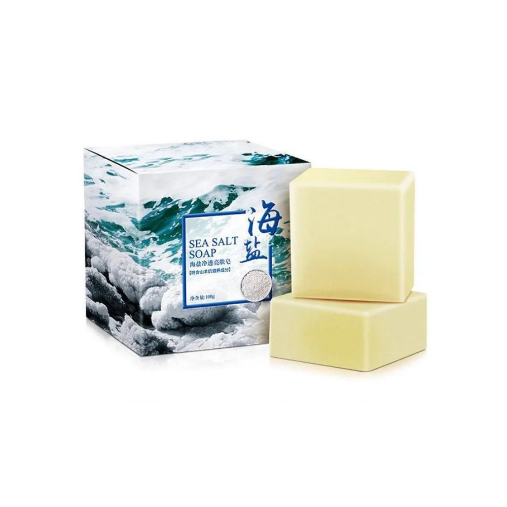 Sapone antiacne naturale al sale marino - Ozerty