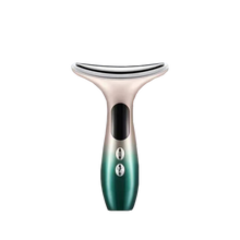 Carica l&#39;immagine nel visualizzatore di Gallery, Dispositivo di bellezza per il collo e il viso -Verde - Ozerty
