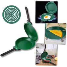 Carica l&#39;immagine nel visualizzatore di Gallery, Padella antiaderente bifacciale - Ozerty
