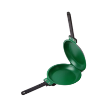 Carica l&#39;immagine nel visualizzatore di Gallery, Padella antiaderente bifacciale -Verde - Ozerty
