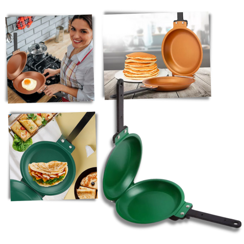 Padella antiaderente bifacciale - Ozerty