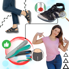 Carica l&#39;immagine nel visualizzatore di Gallery, Sandali antiscivolo con supporto ortopedico - Ozerty
