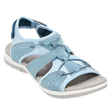 Carica l&#39;immagine nel visualizzatore di Gallery, Sandali antiscivolo con supporto ortopedico -Azzurro - Ozerty

