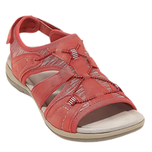 Carica l&#39;immagine nel visualizzatore di Gallery, Sandali antiscivolo con supporto ortopedico -Rosso - Ozerty
